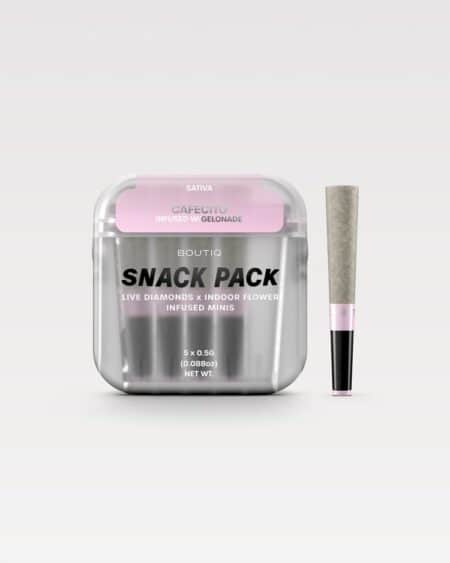 Boutiq Snack Pack Live Diamonds 2.5G Minis – Cafecito Infused W / Gelonade