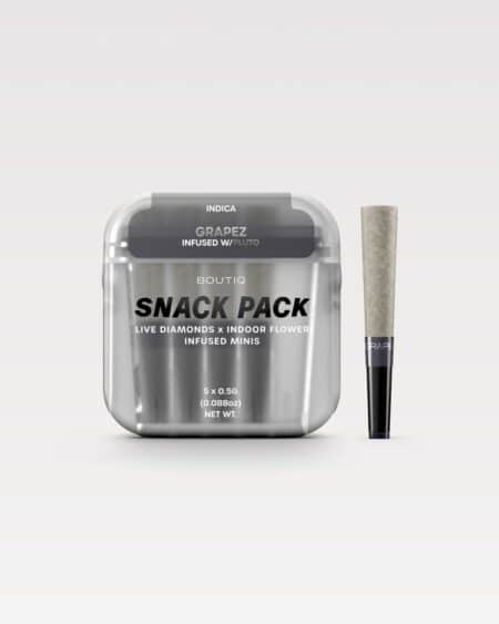 Boutiq Snack Pack Live Diamonds 2.5G Minis – Grapez Infused W / Pluto