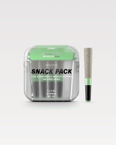Boutiq Snack Pack Live Diamonds 2.5G Minis – Jungle Juice Infused W / Zoap