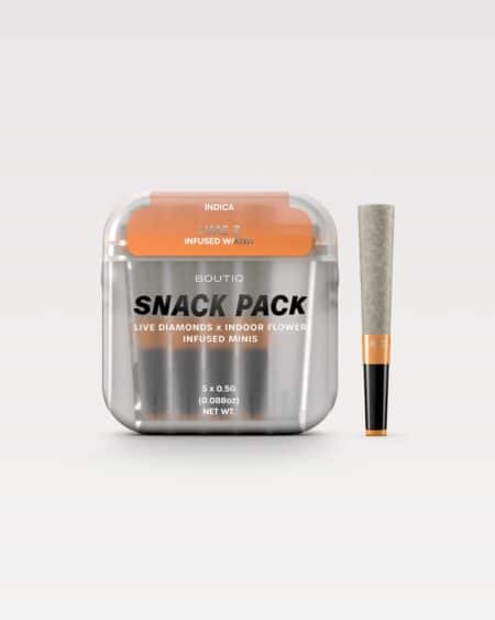 Boutiq Snack Pack Live Diamonds 2.5G Minis – Lime Z Infused W / Kiwi