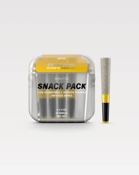 Boutiq Snack Pack Live Diamonds 2.5G Minis – Orange Slush Infused W / Cherry Lime