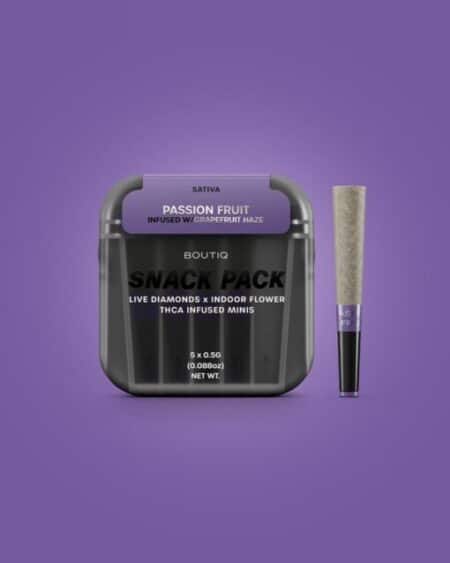 Boutiq Snack Pack Live Diamonds 2.5G Minis - Passion Fruit Infused W / Grapefruit Haze