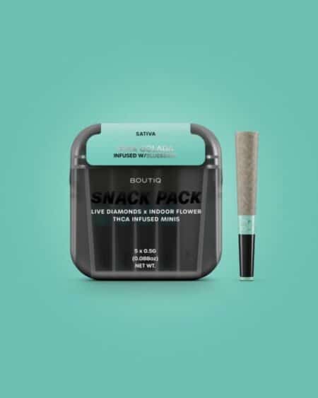 Boutiq Snack Pack Live Diamonds 2.5G Minis - Pina Colada Infused W / Blueberry