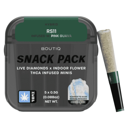 Boutiq Snack Pack Live Diamonds 2.5G Minis - RS11 Infused W / Pink Guava