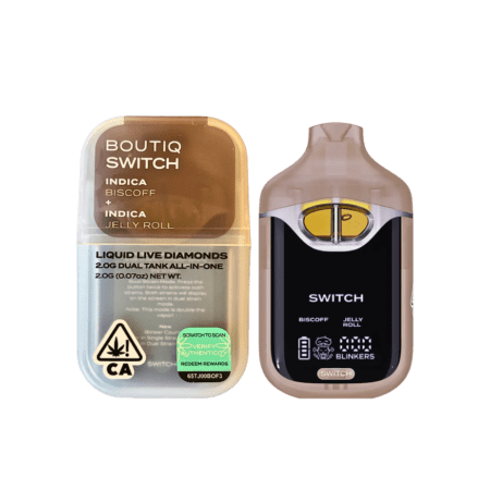 Boutiq Switch V4 Biscoff x Jelly Roll – 2G Disposable Vape - Official Boutiq Switch