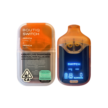 Boutiq Switch V4 Lime Z x Kiwi – 2G Disposable Vape - Official Boutiq Switch