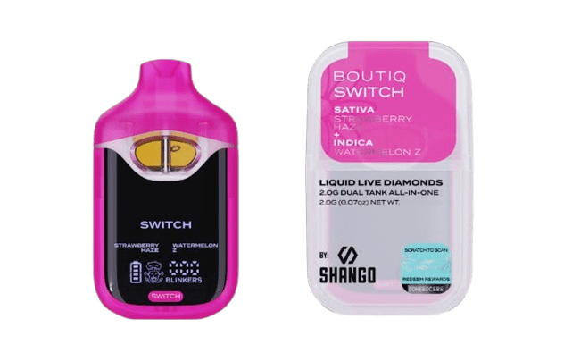Boutiq Switch V4 Strawberry Haze Watermelon Z – 2G Disposable Vape - Official Boutiq Switch