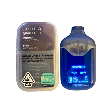 Boutiq Switch V4 Texas Tea x Pecan Pie – 2G Disposable Vape - Official Boutiq Switch